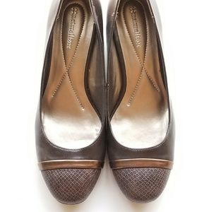 Brown & Bronze Wedges by Naturalizer